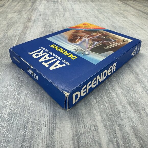 1981 Atari 2600 Defender with Box and Manual Vintage Video Game CIB - Picture 8 of 15